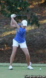 Ashleigh Whisenant finished with her second lowest score of the season, 233.