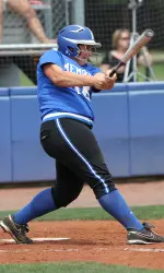 Libby Goranson was 1-for-2 with a walk and an RBI in Memphis' loss to WKU.