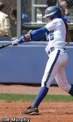 Ellen Roberts went 2-for-3 at the plate to lead the Tigers in their loss to Marshall.