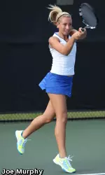 Skylar Kuykendall won her fifth-straight match to improve to 21-6 on the season.