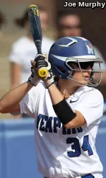 Junior catcher Amber Lindahl led the Tigers with a .267 batting average last week.
