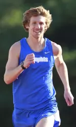 Justin Pinkston was honored with the 2012-13 Winter Spirit of Service Award on Tuesday.