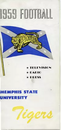 1959 Football Media Guide Cover
