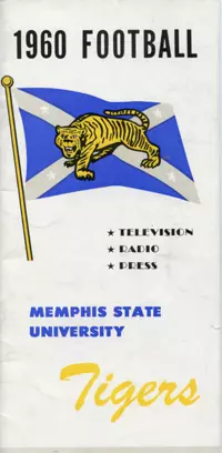 1960 Football Media Guide Cover