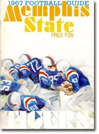 1967 Football Media Guide Cover