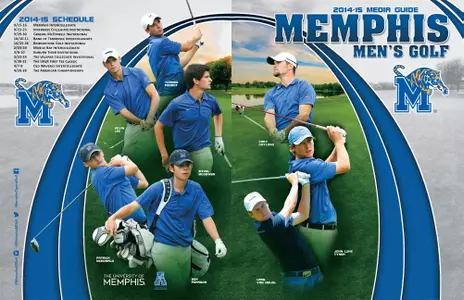 2014-15 men's golf media guide cover