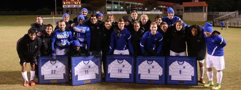 Men's soccer senior day