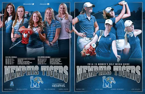 2014-15 women's golf media guide cover