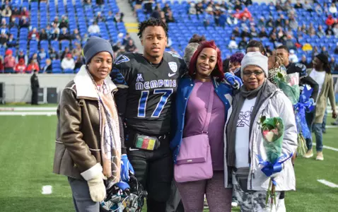 Chris Morley Senior Day