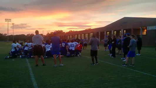 2016 Football Practice Day One