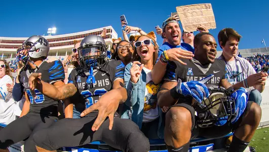 Fans post game vs. East Carolina