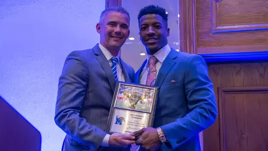 DeAngelo Wiliams MVP FB Banquet