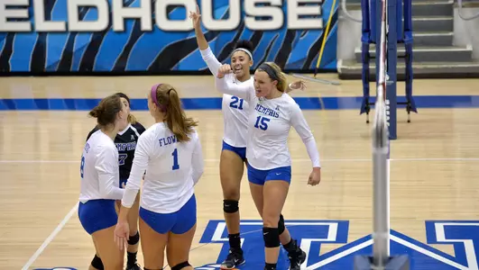 Team Celebration, 2017 Volleyball