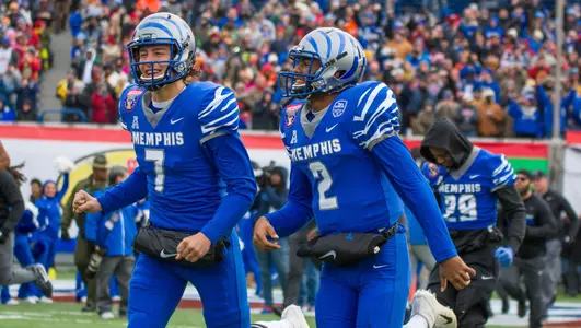 David Moore & Brady Davis Bowl Game 12-30-17