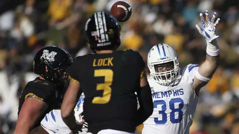The Memphis Tigers take on the University of Missouri on Saturday, October 20, 2018 in Columbia, Missouri.