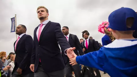 Joey Magnifico Tiger Walk 10-13-18