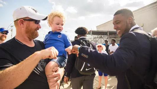 Trevon Tate Tiger Walk 10-06-18