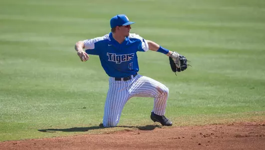 South Florida Bulls during a game against the Memphis Tigers on Sunday April 29, 2018 in Tampa, Florida.