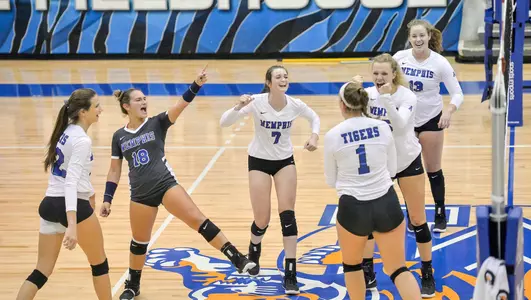 Team Celebration, 2018 Volleyball