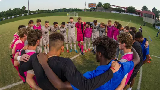 Men's Soccer group vs. Belmont 9-15-18