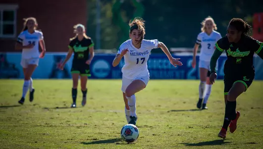 MEMPHIS, TN – NOV 10: The Memphis Tigers take on the USF Bulls at The Track & Soccer Complex-University of Memphis on November 10, 2019 (Photo by Matthew A. Smith/American Athletic Conference)