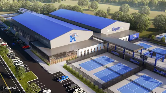 Leftwich Tennis Center Aerial