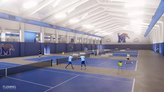 Leftwich Tennis Center - Courts