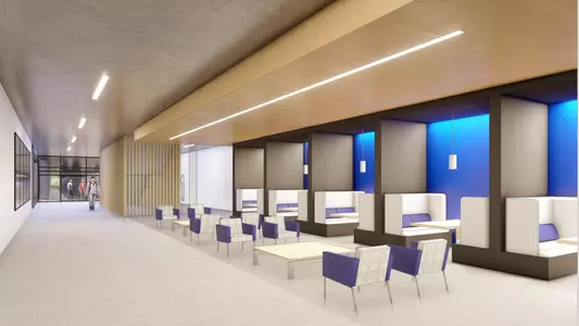 Leftwich Tennis Center - Public Seating Area