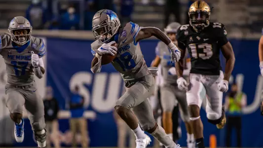 Tahj Washington Running