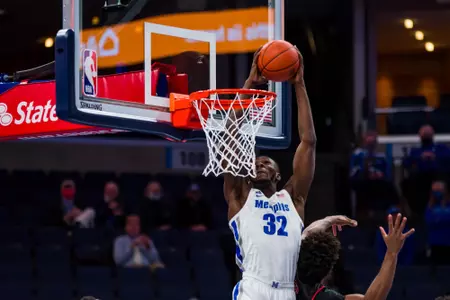 Memphis vs. Arkansas State Men’s Basketball Moussa Cisse
