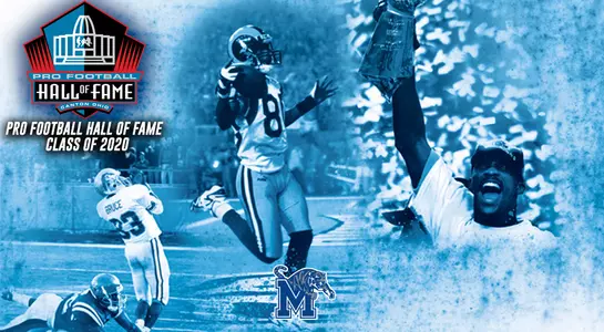Isaac Bruce Football Hall of Fame Graphic