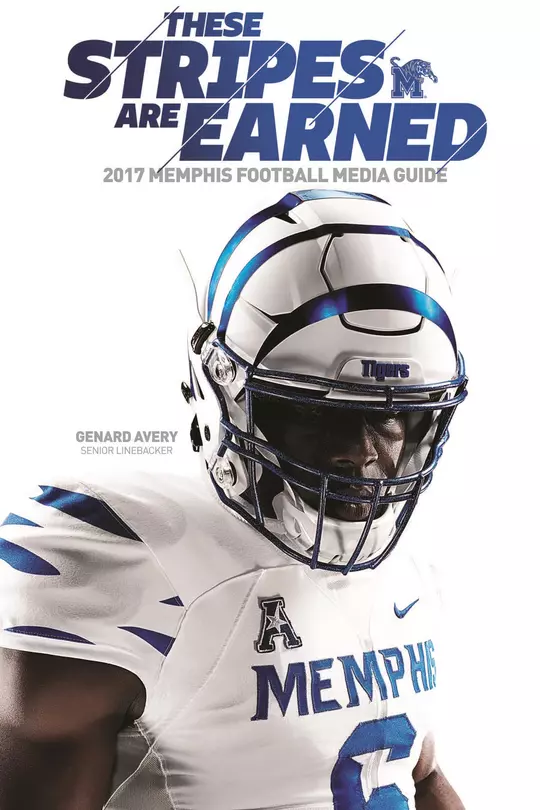 2017 Football Media Guide Covers