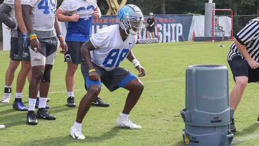 Tyce Daniel, 2020 Memphis Football