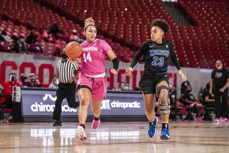 NCAA Women’s Basketball 2021 - Memphis Tigers at Houston Cougars