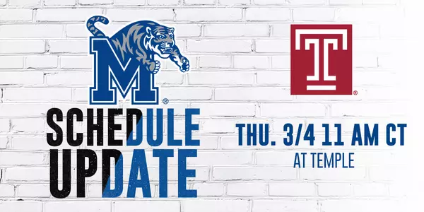Memphis-Temple WBB rescheduled March 4