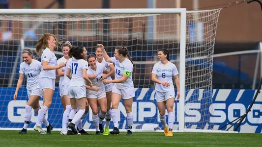 Team Celebration, 2020-21 Women's Soccer