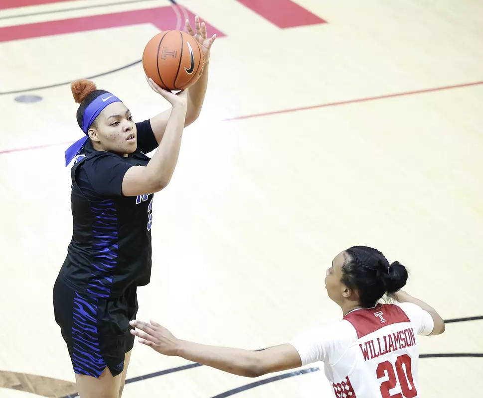 Memphis WBB vs. Temple Alana Davis