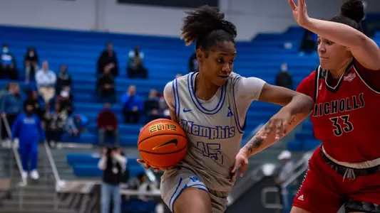 Memphis vs. Nicholls Women’s Basketball