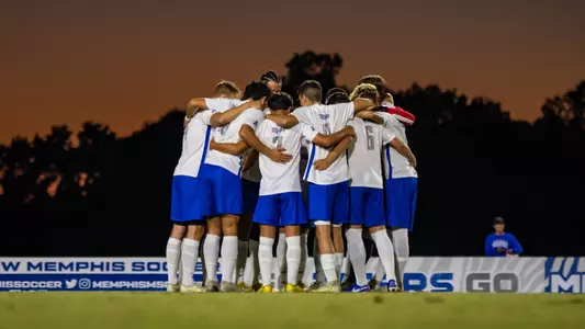 Team during the Memphis vs. Charlotte Menâ??s Soccer game on 10052022.