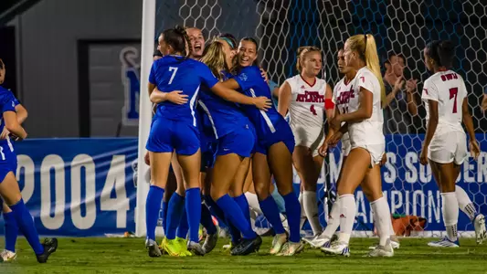Team during the Memphis vs. Florida Atlantic University Womenâ??s Soccer game on 09082022.