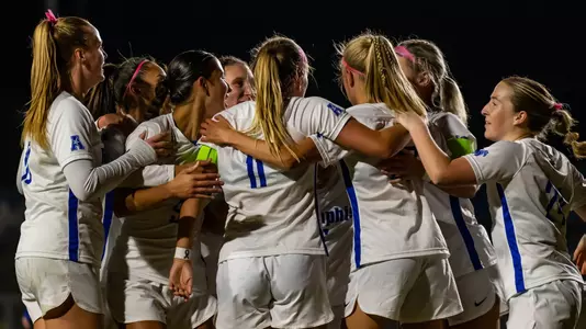 Team during the Memphis vs. Tulsa Womenâ??s Soccer game on 10202022.