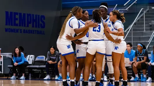 Team during the Memphis vs. Columbia Womenâ??s Basketball game on 11072022.