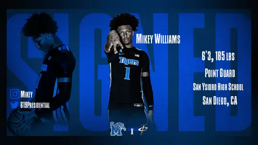 mikey williams signed