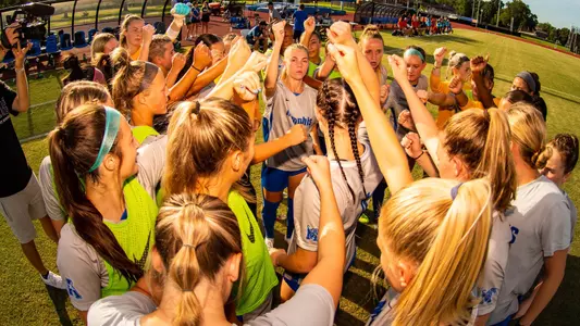 Team during the Memphis vs. Auburn Womenâ??s Soccer game on 08132022.
