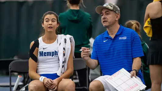 Memphis vs. Univ. South Florida Tennis Camila Romero Hayden Perez