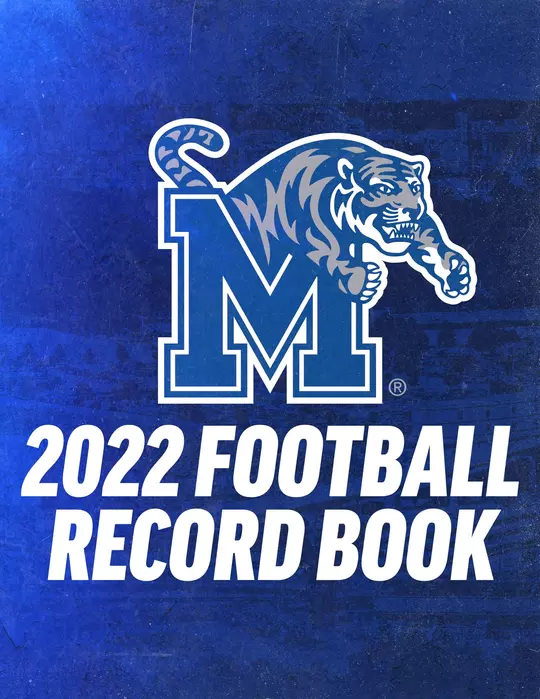 2022 Football Record Book Cover 8.5x11