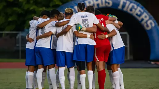 Team during the Memphis vs. Xavier Menâ??s Soccer game on 09012022.