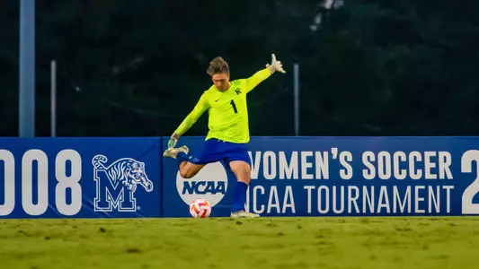 Goalkeeper Colin Welsh (1) during the Memphis vs. Green Bay Menâ??s Soccer game on 09102022.