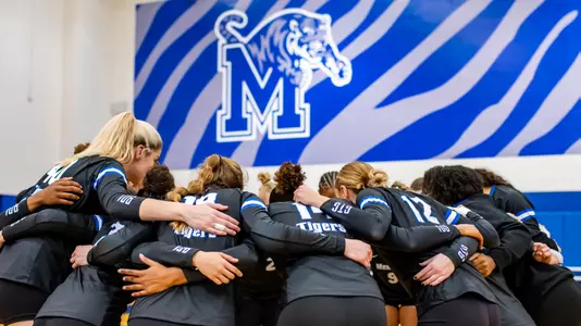 Team during the Memphis vs. Arkansas Pine Bluff volleyball match on 09162022.