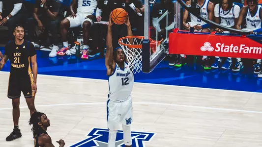 DeAndre dunking in the 2nd half against ECU